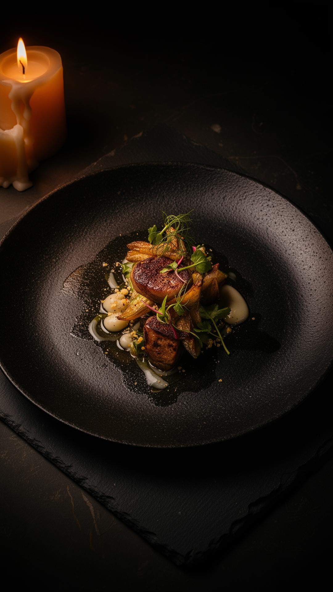 Editorial fine dining